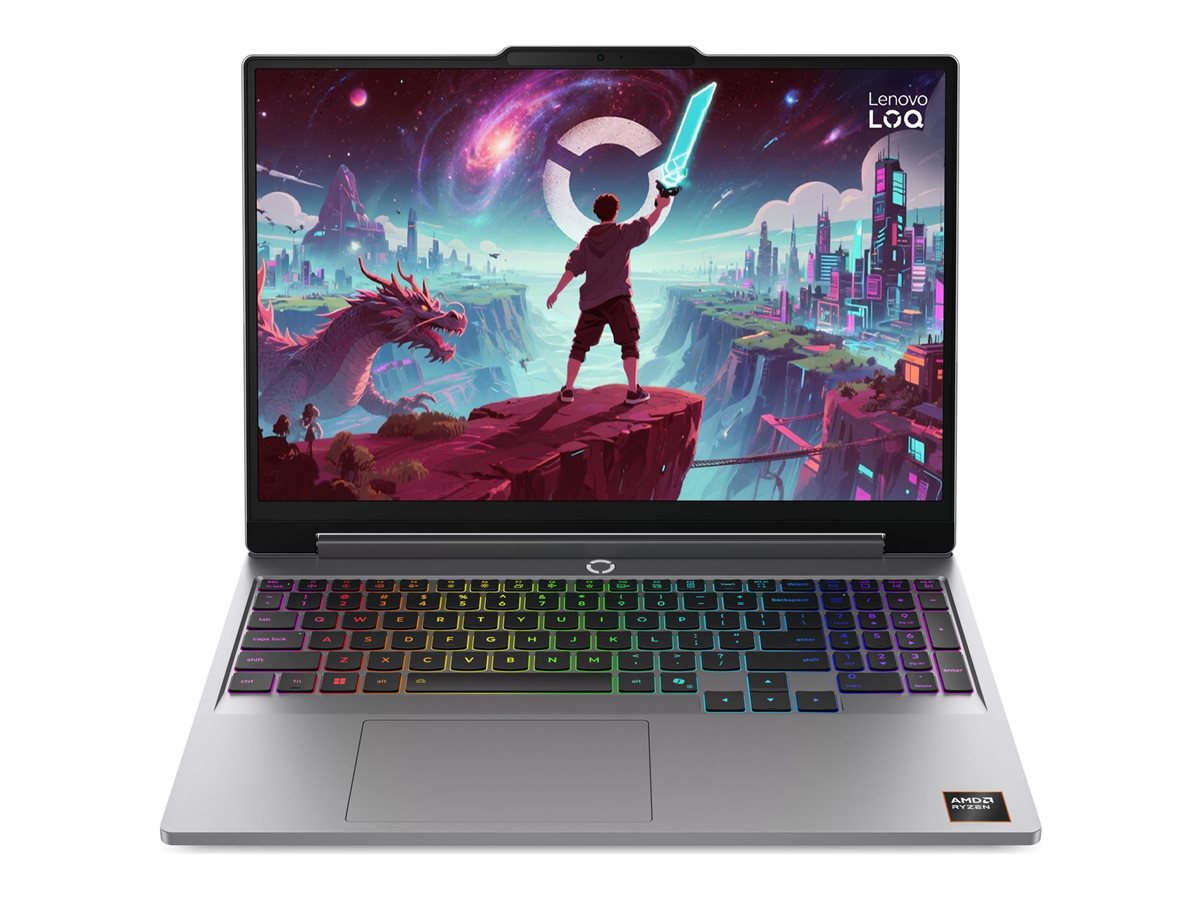 Lenovo LOQ 15AHP11 15.3 WUXGA AMD R7 250/16GB/1TB/NVIDIA GF RTX 5060 8GB/WIN11 Home/ENG Backlit kbd/Luna Grey/2Y Warranty | Lenovo LOQ Essential 15ARP11 | Luna Grey | 15.6 " | IPS | FHD | 1920 x 1080 pixels | 144 Hz | Anti-glare | AMD Ryzen 7 | 170 | 16 GB | SODIMM DDR5 | NVIDIA GeForce RTX 5060 | GDDR7 | 8 GB | Windows 11 Home | 802.11ax | Bluetooth version 5.2 | Keyboard language US international | Keyboard backlit | Warranty 24 month(s) | Battery warranty 12 month(s)