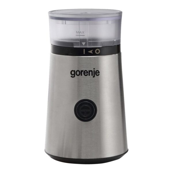 Gorenje | Coffee grinder | SMK150E | 150 W | Coffee beans capacity 60 g | Lid safety switch | Stainless steel