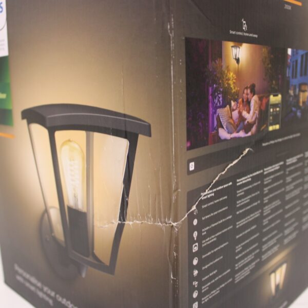 SALE OUT. Philips Hue Inara Outdoor wall light | E27 | 7 W | Warm white | DAMAGED PACKAGING