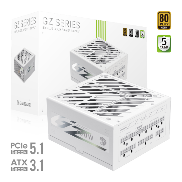 Gamemax PSU | GZ 750G WH | 750 W | Gold | White | Full Modular