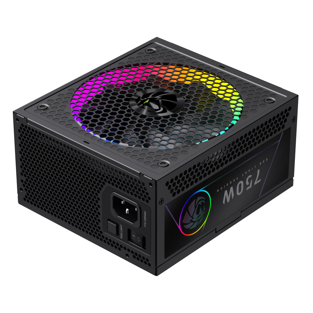 Gamemax PSU | RGB 750G | 750 W | Gold | Full Modular - Image 3
