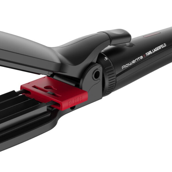 Rowenta Hair styler | CF422LF0 X KARL LAGERFELD Infinite Looks | Temperature (max) 190 °C | Number of heating levels 1 | 48 W | Black/Red