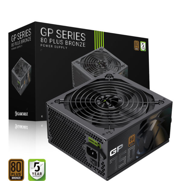 Gamemax PSU | GP 750B | 750 W | Bronze | Non-Modular