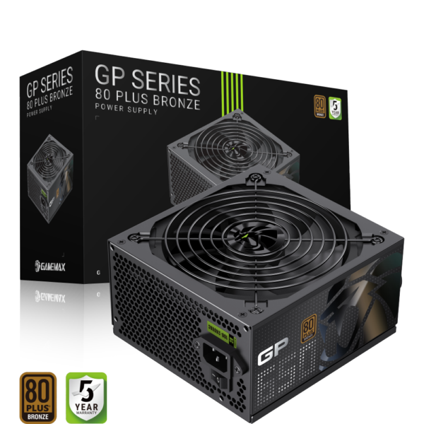 Gamemax PSU | GP 650B | 650 W | Bronze | Non-Modular