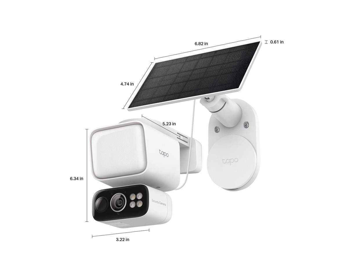 TP-Link Tapo C615F KIT Solar-Powered Floodlight Pan/Tilt Security Camera Kit | TP-LINK - Image 2