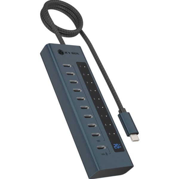 Raidsonic Icy Box 10-port USB Type-C Gen 2 hub | IB-HUB1450-C31