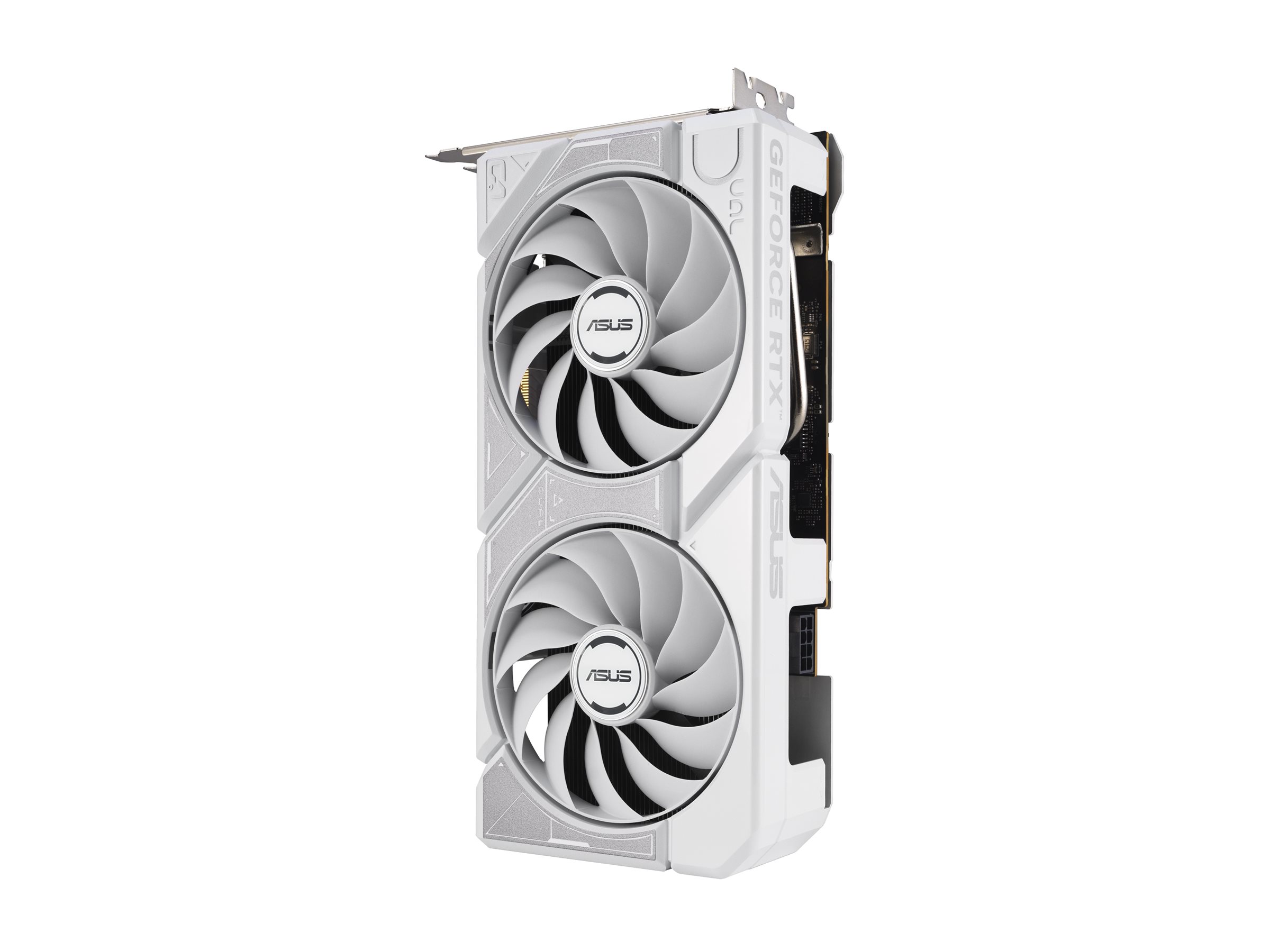 Asus Dual GeForce RTX 5060 White OC Edition 8GB GDDR7 | NVIDIA | 8 GB | GeForce RTX 5060 | GDDR7 | HDMI ports quantity 1 | PCI Express 5.0 - Image 2