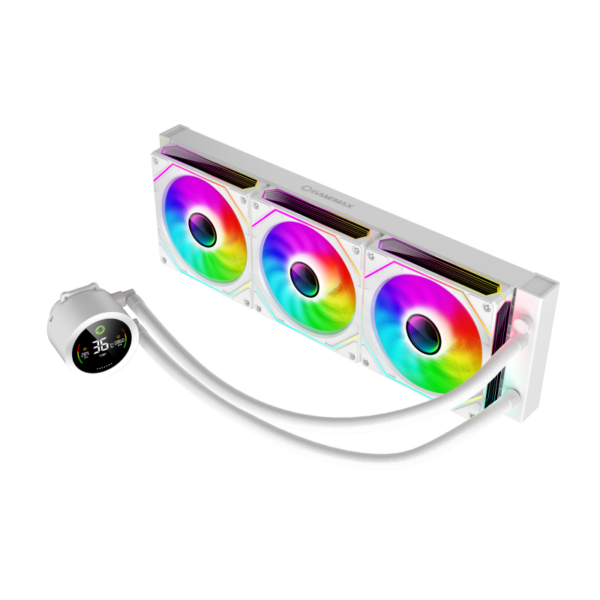 Gamemax CPU Liquid Cooler | ICEBURG 360 DIGITAL WH | White