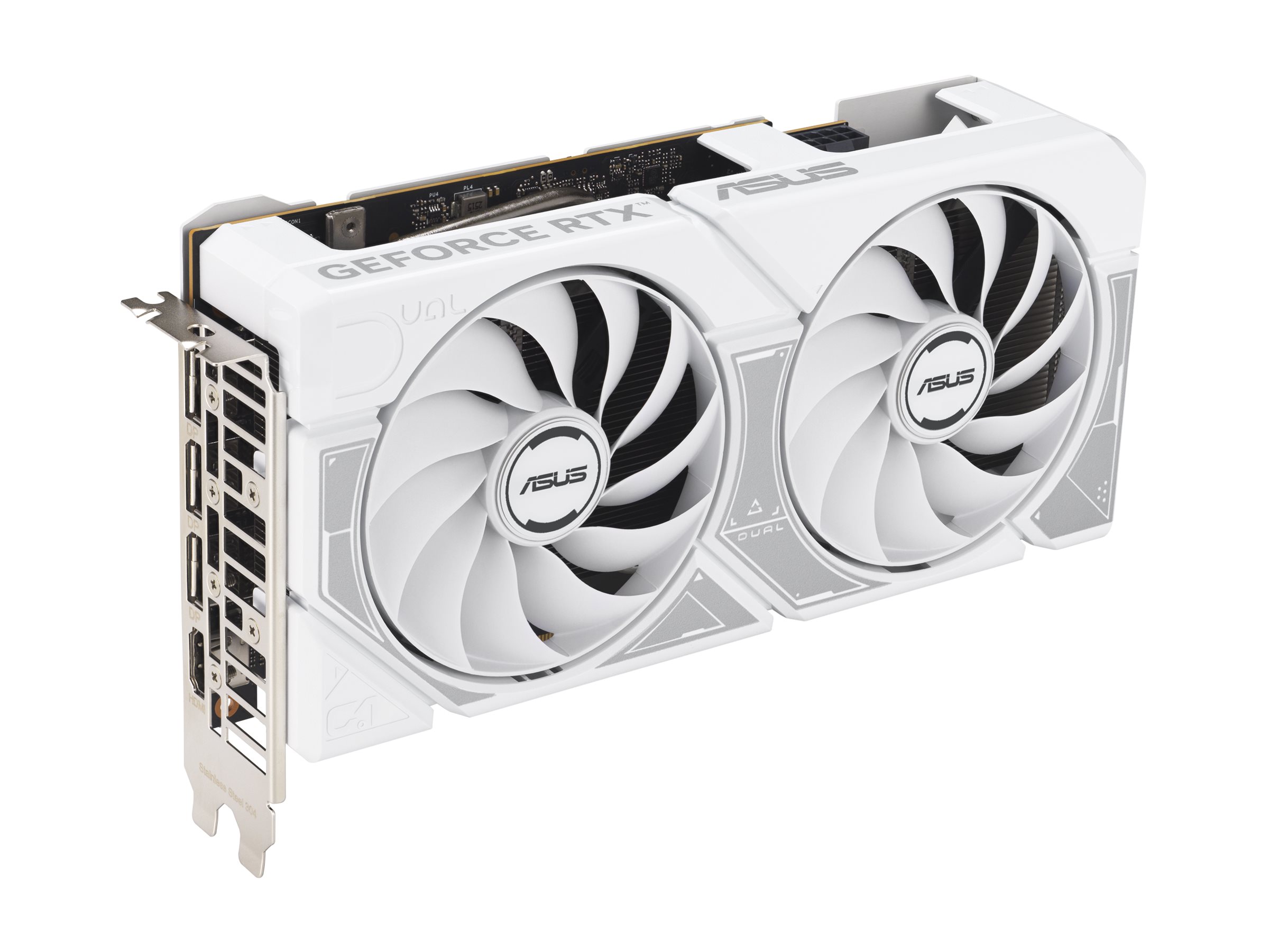 Asus Dual GeForce RTX 5060 White OC Edition 8GB GDDR7 | NVIDIA | 8 GB | GeForce RTX 5060 | GDDR7 | HDMI ports quantity 1 | PCI Express 5.0 - Image 8