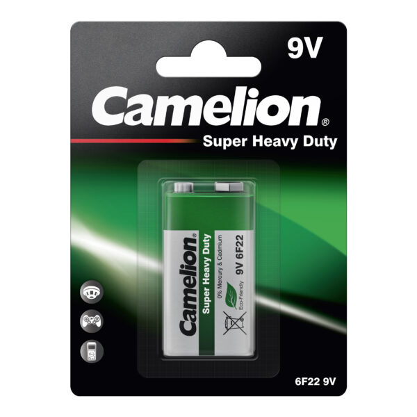 Camelion | 6F22-BP1G | 9V/6F22 | Super Heavy Duty | 1 pc(s)