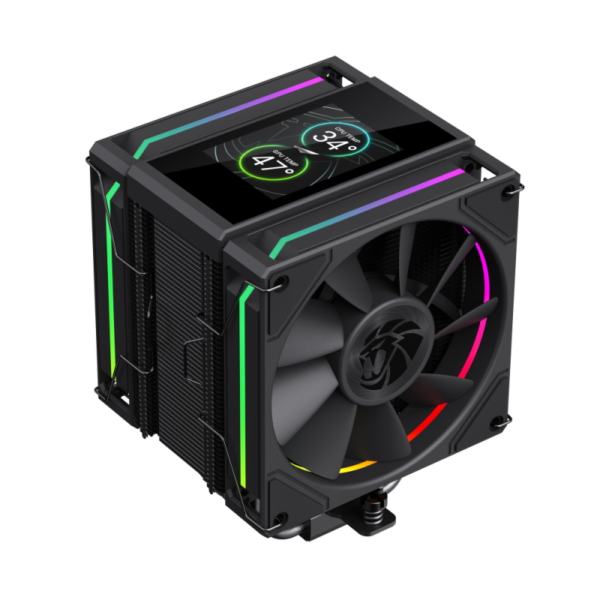 Gamemax CPU Air Cooler | SIGMA 620 LCD BK | Black