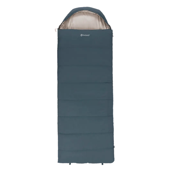Outwell Campion Lux | Sleeping Bag | 225 x 85 cm | -16 to 5 °C | 2 way open - auto lock, L-shape