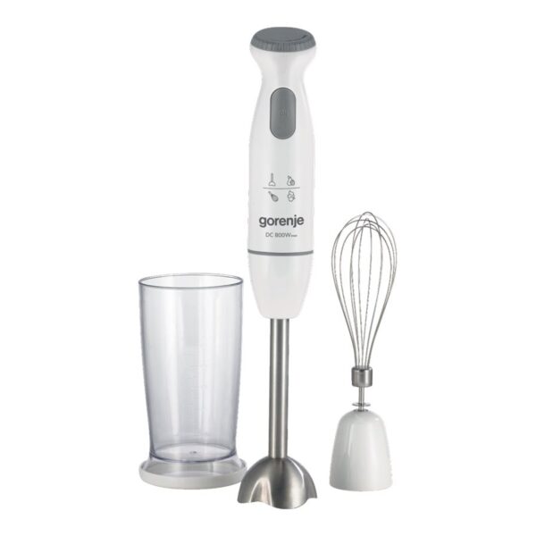 Gorenje Hand blender | HBC802QW | Hand Blender | 800 W | Jar material Plastic | Jar capacity 0.5 L | White