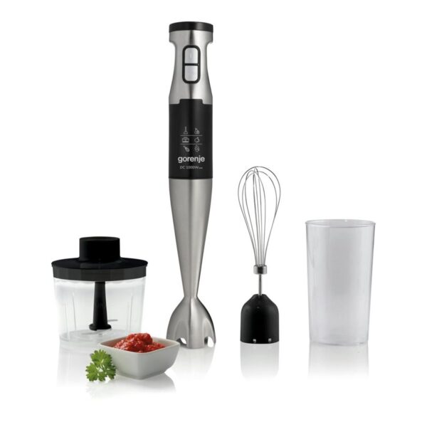 Gorenje Hand blender | HBX1000E | Hand Blender | 1000 W | Jar material Plastic | Jar capacity 0.5 L | Black