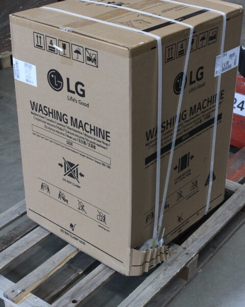 SALE OUT. LG F2DV5S7S1E Washing machine with dryer, D, Front loading, Washing capacity 7 kg, Drying capacity 5 kg, Depth 46 cm, 1200 RPM, Wh | SALE OUT. LG DAMAGED PACKAGING