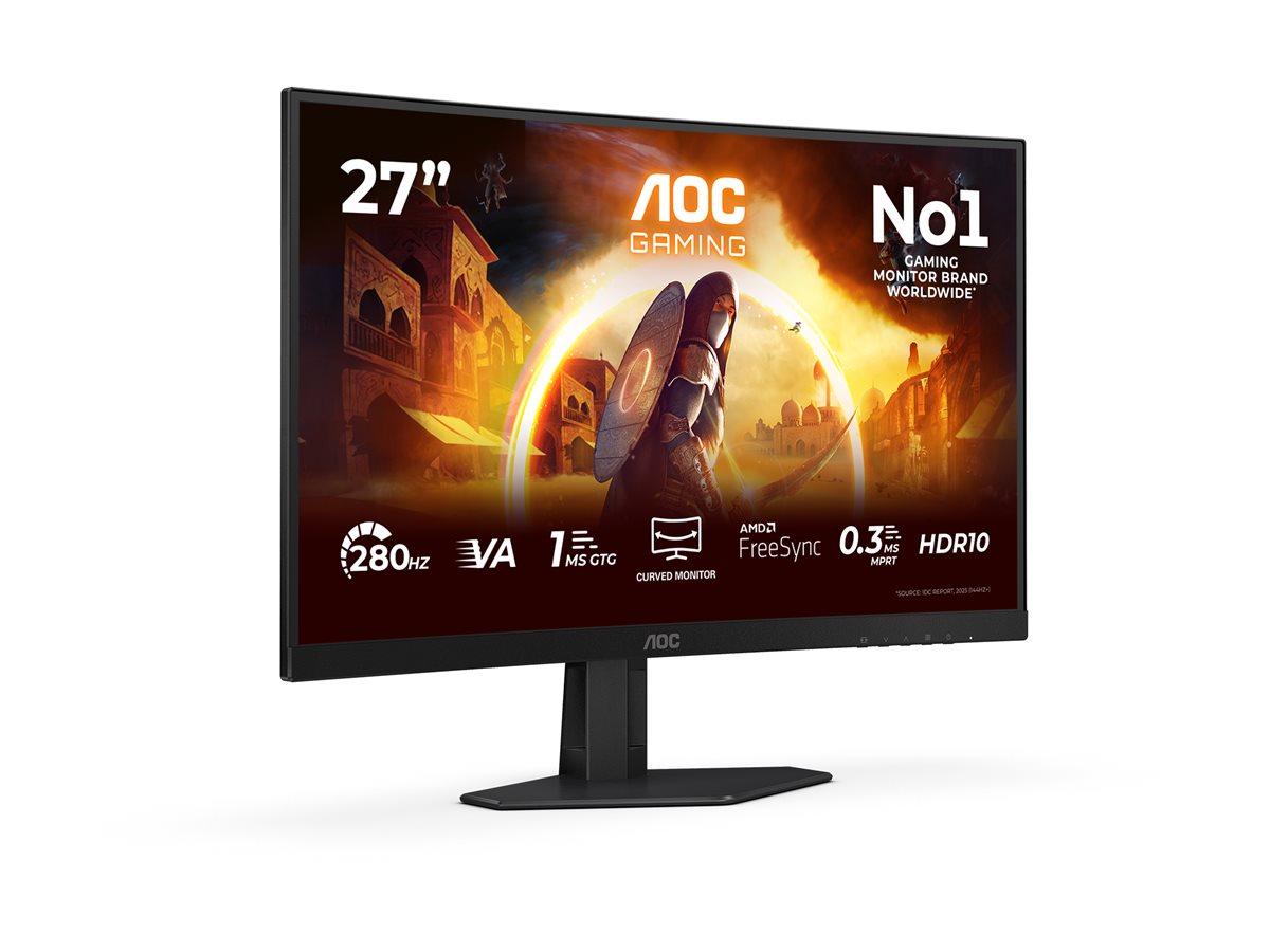 AOC | C27G4ZXE | 27 " | VA | FHD | 16:9 | 280 Hz | 0.3 ms | 1920 x 1080 pixels | 300 cd/m² | HDMI ports quantity 2 | Warranty 36 month(s) - Image 10