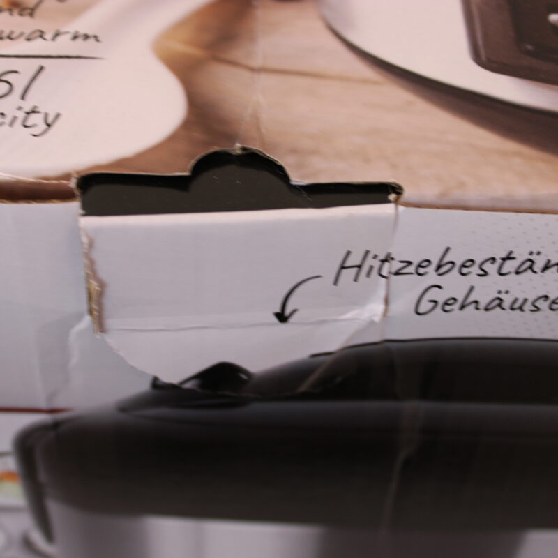 SALE OUT. Adler | AD 6406 | 1000 W | Black, Stainless steel | DAMAGED PACKAGING - Image 2