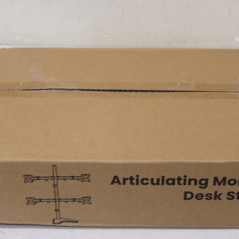 SALE OUT. Logilink BP0046 Quad Monitor Desk Stand 13"-32'' | Logilink | Desk Mount | BP0046 | 13-32 " | Maximum weight (capacity) Carrying capacity of each arm: Max. 8 kg kg | DAMAGED PACKAGING | Black - Image 2