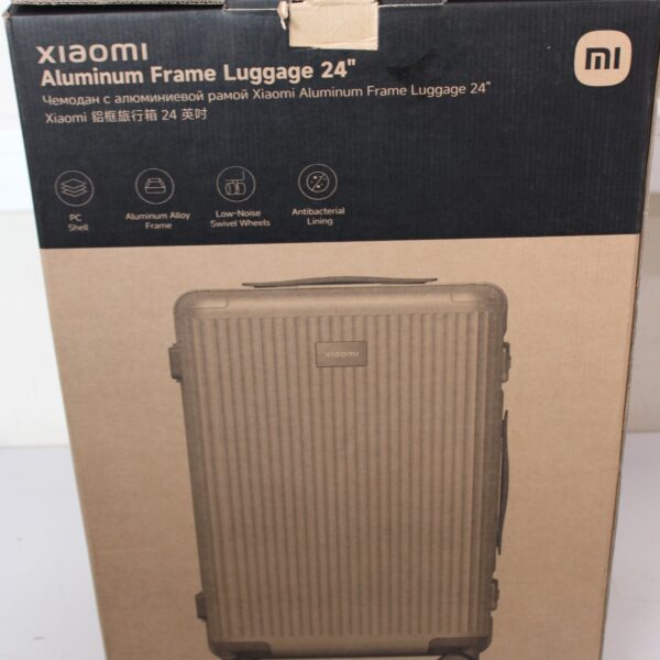 SALE OUT. Xiaomi | Aluminum Frame Luggage 24" | Grey | 4800 g | Luggage | DAMAGED PACKAGING