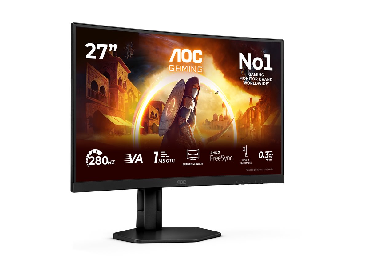 AOC | C27G4ZXU | 27 " | VA | FHD | 16:9 | 280 Hz | 1 ms | 1920 x 1080 pixels | 300 cd/m² | HDMI ports quantity 2 - Image 24