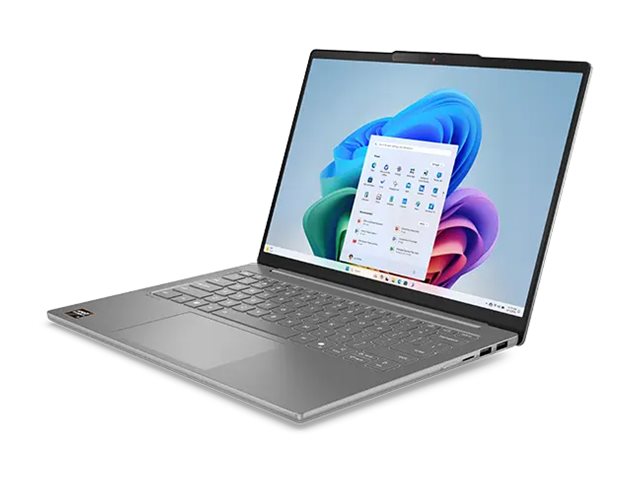 Lenovo IdeaPad Slim 5 14AHP10 | Luna Grey | 14 " | OLED | WUXGA | 1920 x 1200 pixels | Glossy | AMD Ryzen 5 | 8645HS | 16 GB | SO-DIMM DDR5 | Solid-state drive capacity 512 GB | AMD Radeon 760M Graphics | Windows 11 Home | 802.11ax | Bluetooth version 5.2 | Keyboard language English | Keyboard backlit | Warranty 24 month(s) | Battery warranty 12 month(s) - Image 4
