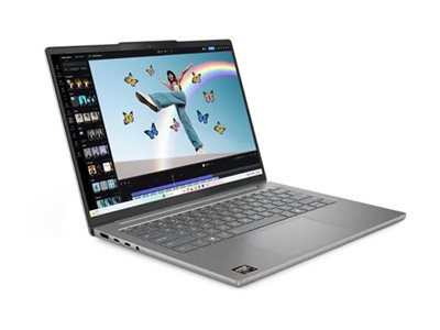 Lenovo IdeaPad Slim 5 14AHP10 | Luna Grey | 14 " | OLED | WUXGA | 1920 x 1200 pixels | Glossy | AMD Ryzen 5 | 8645HS | 16 GB | SO-DIMM DDR5 | Solid-state drive capacity 512 GB | AMD Radeon 760M Graphics | Windows 11 Home | 802.11ax | Bluetooth version 5.2 | Keyboard language English | Keyboard backlit | Warranty 24 month(s) | Battery warranty 12 month(s) - Image 12