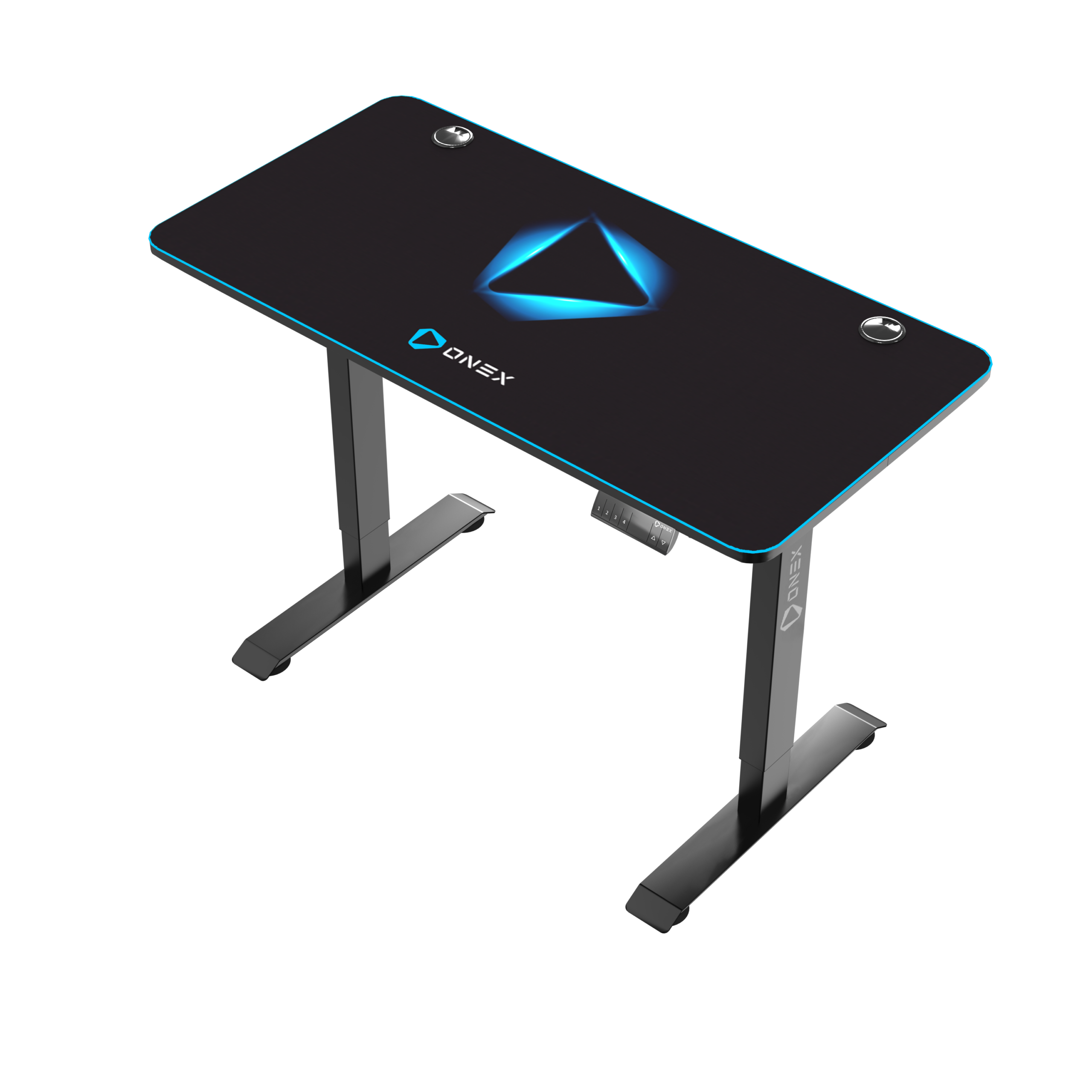 Onex | Gaming desk | GDE1200SH | Black/Blue