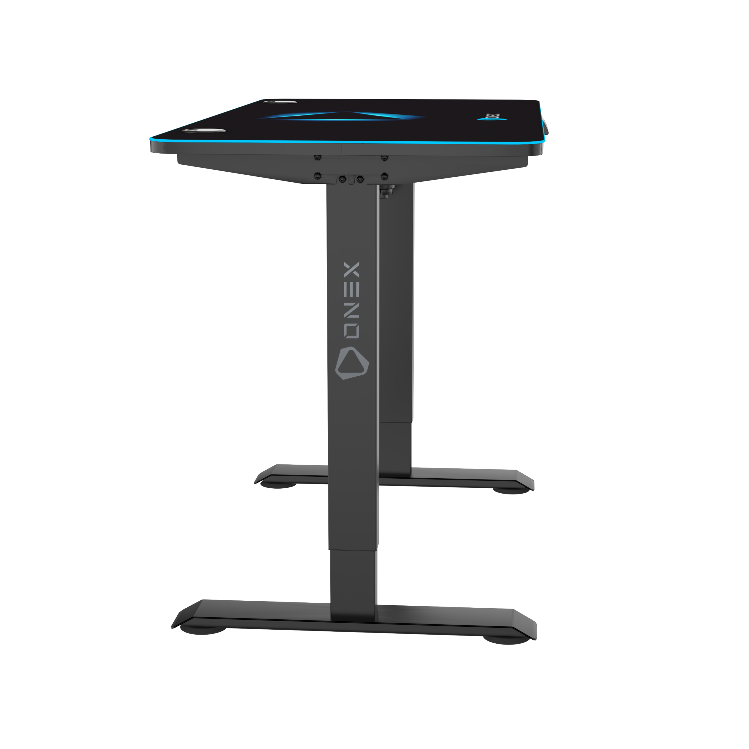 Onex | Gaming desk | GDE1200SH | Black/Blue - Image 4