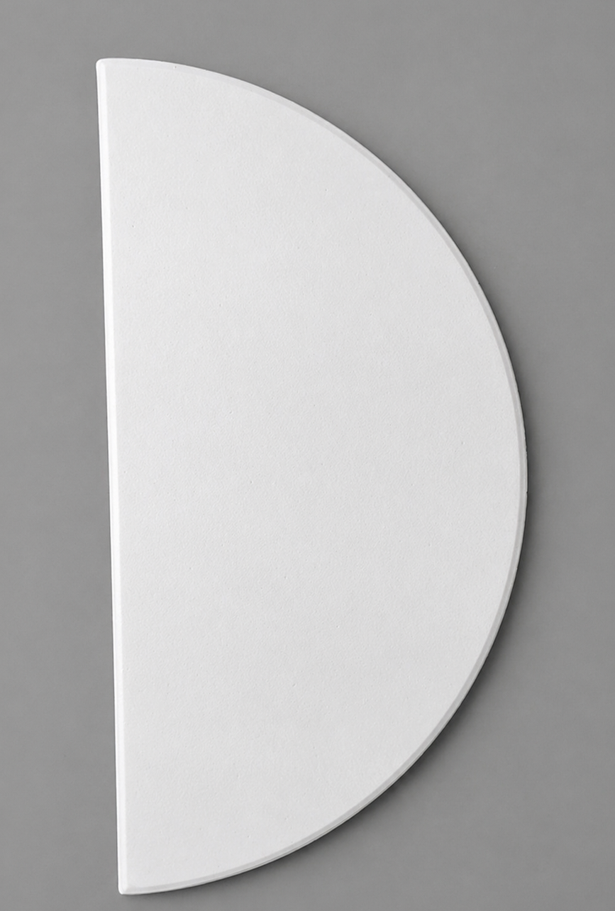 TunaBone Half moon pizza stone 180mm for Kamado 22inch - Image 2