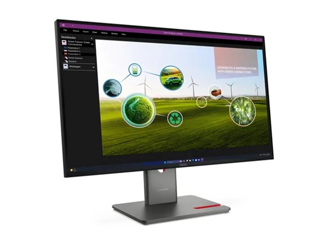 Lenovo | ThinkVision | P27Q-40 | 27 " | IPS | 16:9 | 120 Hz | 4 ms | 350 cd/m² | HDMI ports quantity 1 | Eclipse black | Warranty 36 month(s) - Image 14