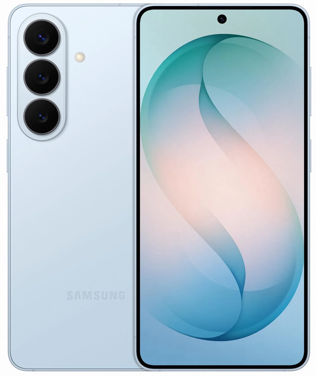 Samsung S26 (S942) | Galaxy | Skye Blue | 6.3 " | Dynamic LTPO AMOLED 2X | 1080 x 2340 pixels | Qualcomm | Snapdragon 8 Elite Gen 5 (3 nm) | Internal RAM 12 GB | 256 GB | Dual SIM | 5G | Main camera resolution 50+12+10 MP | Secondary camera resolution 12 MP | Android | 4300 mAh | 16