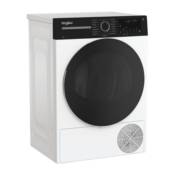 Whirlpool Dryer Machine | WPS D8 WBS EE | Energy efficiency class D | Front loading | 8 kg | Heat pump | Digital | Depth 55 cm | White