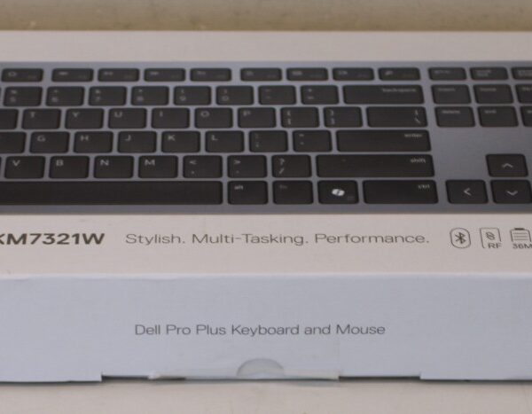SALE OUT. Dell | Premier Multi-Device Keyboard and Mouse | KM7321W | Keyboard and Mouse Set | Wireless | Batteries included | Wireless connection | US | Titan grey | REFURBISHED
