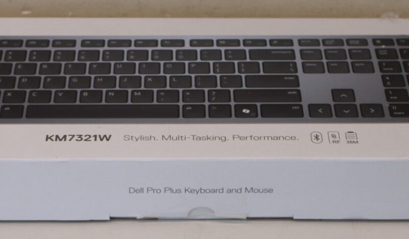 SALE OUT. Dell | Premier Multi-Device Keyboard and Mouse | KM7321W | Keyboard and Mouse Set | Wireless | Batteries included | Wireless connection | US | Titan grey | REFURBISHED