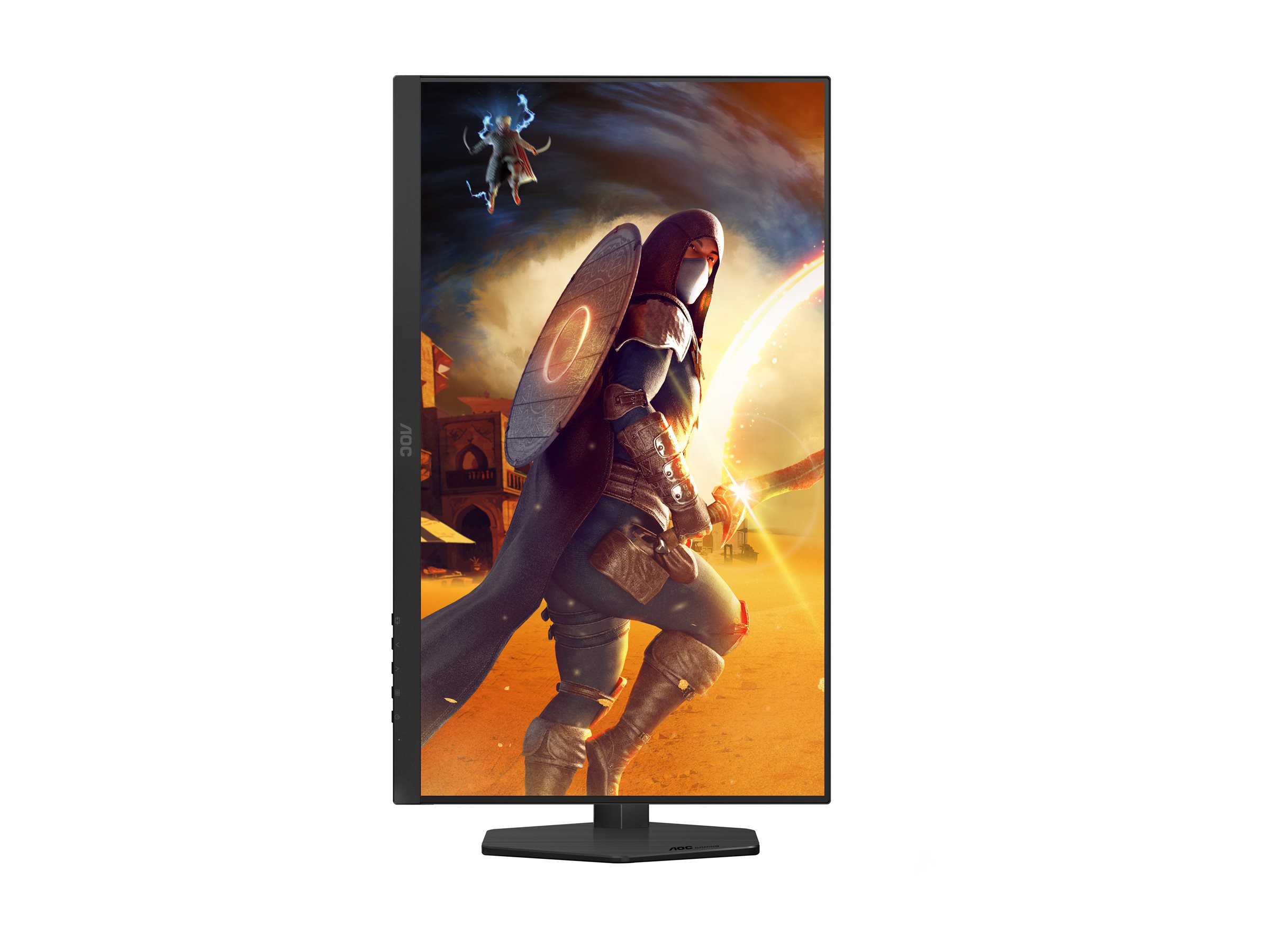 AOC | U27G4R | 27 " | Fast IPS | UHD | 16:9 | 120 Hz | 1 ms | 3840 x 2160 pixels | 400 cd/m² | HDMI ports quantity 2 | Black - Image 3