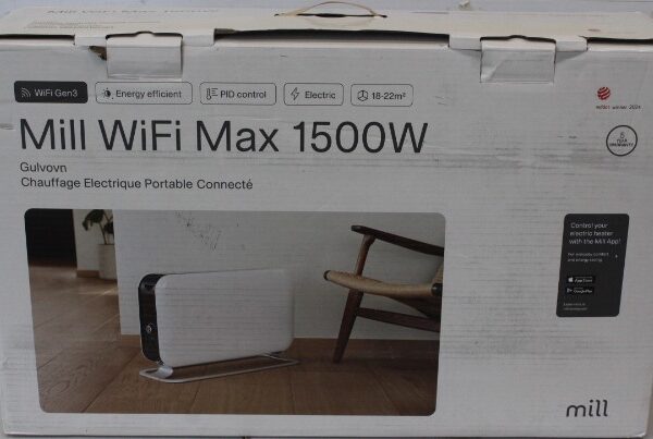 SALE OUT. Mill Portable Heater | CO1500MAXWIFI3 | Convection Heater | 1500 W | Suitable for rooms up to 14-18 m² | White | DEMO | IPX4