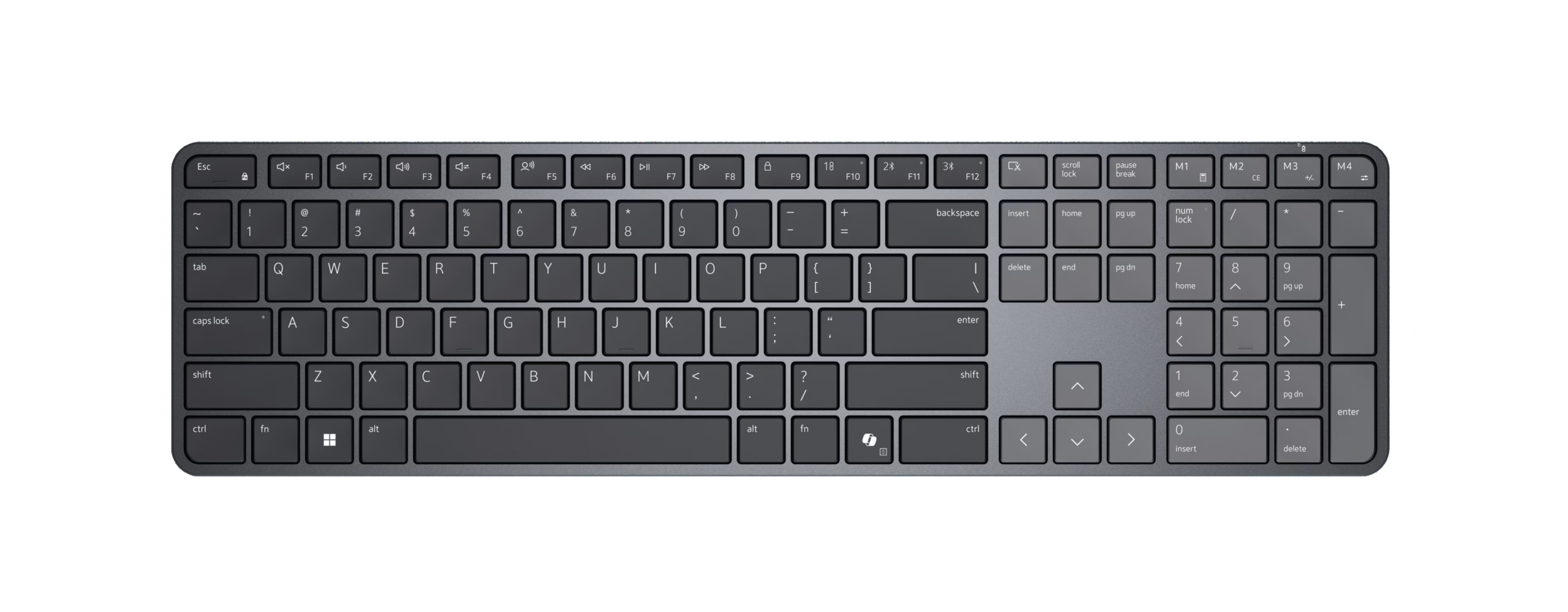 Dell | Pro 7 Slim KM726 | Keyboard and Mouse Set | Wireless | Mouse included | Batteries included | Lithuanian | Wireless connection | Black - Image 2