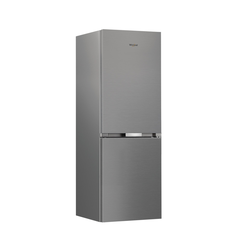 Whirlpool Refrigerator | WHK 25364 XP4E | Energy efficiency class E | Free standing | Combi | Height 186.5 cm | No Frost system | Fridge net capacity 210 L | Freezer net capacity 106 L | 37 dB | Silver - Image 2