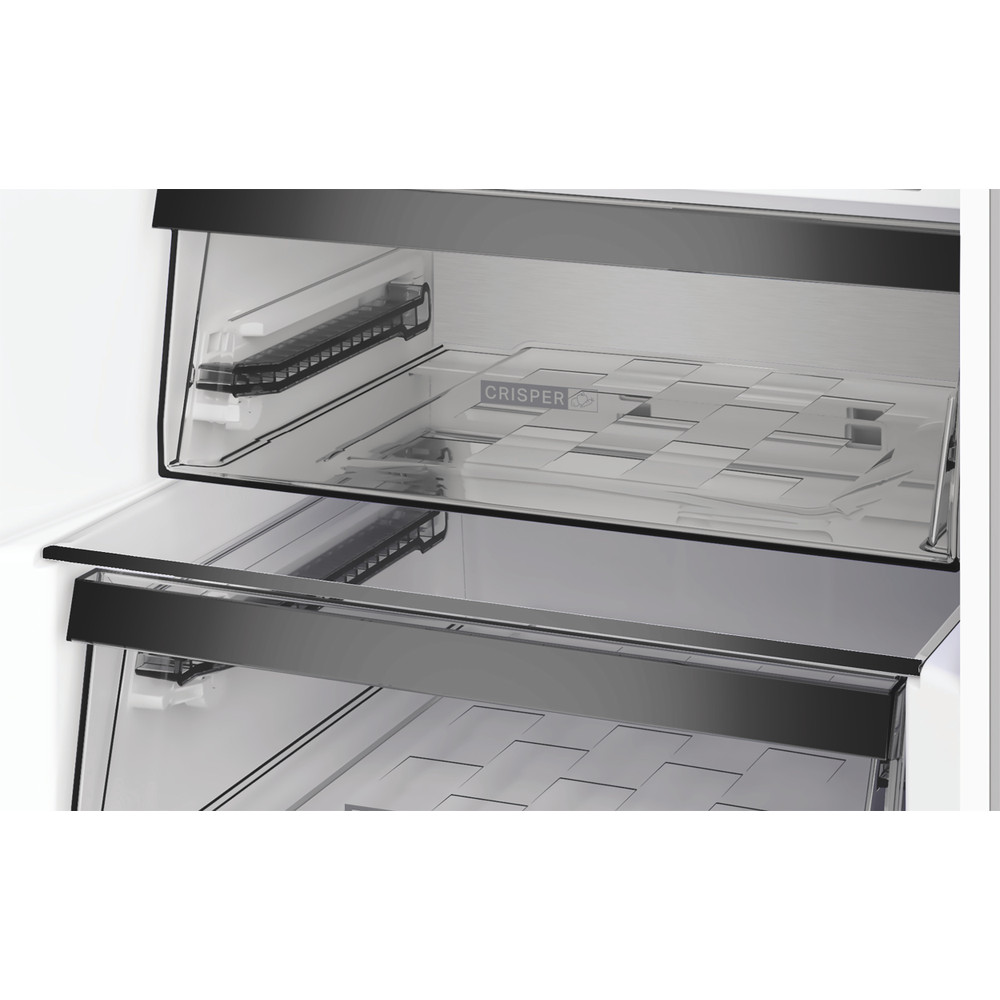 Whirlpool Refrigerator | WHK 25364 XP4E | Energy efficiency class E | Free standing | Combi | Height 186.5 cm | No Frost system | Fridge net capacity 210 L | Freezer net capacity 106 L | 37 dB | Silver - Image 7