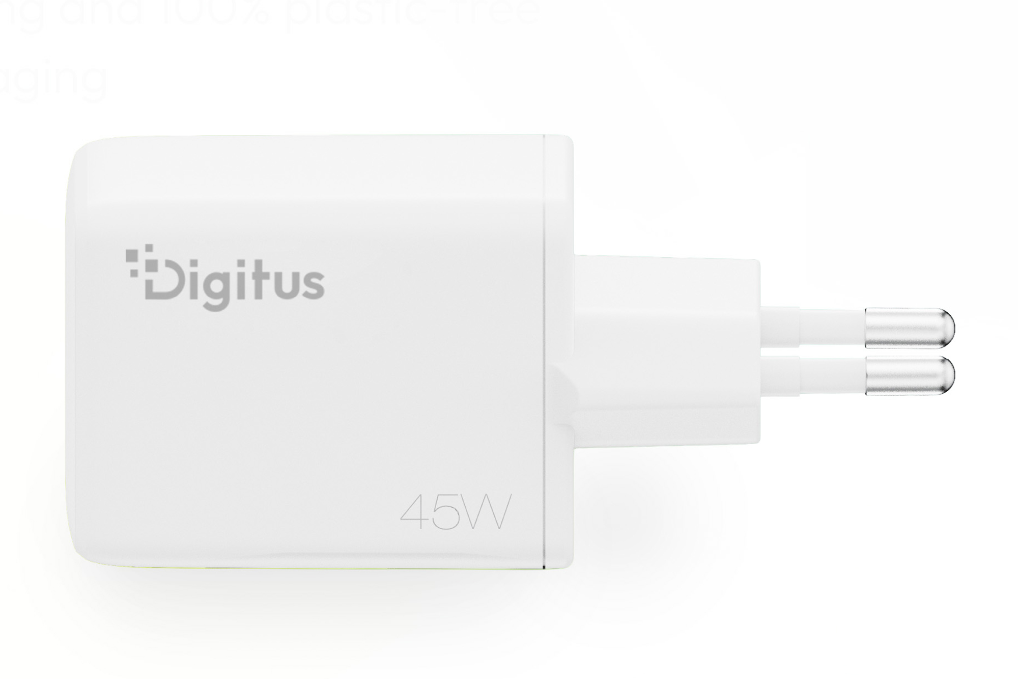 Digitus USB GaN Charger 45W, 1x USB-C, 1x USB-A | DA-10302 - Image 2