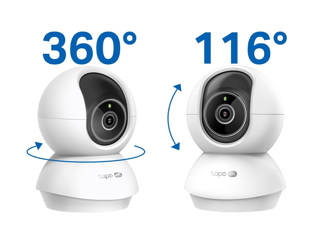 TP-LINK | Tapo C250 | Pan/Tilt AI Home Security Wi-Fi Camera | PTZ | 8 MP | 4mm/F1.6 | H.265 | MicroSD Card up to 512 GB - Image 7