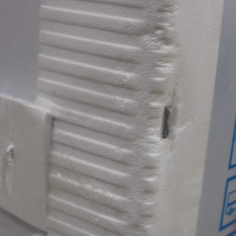 SALE OUT. BEKO Refrigerator | B3RCNA344HW1 | Energy efficiency class E | Free standing | Combi | Height 179.6 cm | No Frost system | Fridge net capacity 209 L | Freezer net capacity 92 L | Display | 37 dB | White | DAMAGED PACKAGING - Image 3