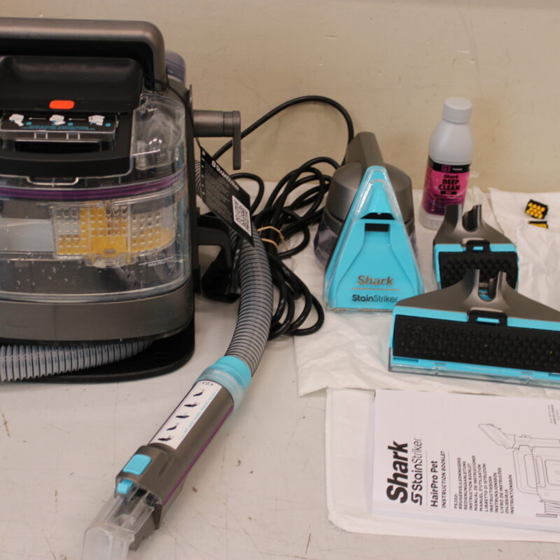 SALE OUT. Shark StainStriker HairPro Deep cleaner PX250EUT | Shark USED, DIRTY, MISSING 1 UNIT LIQVID BOTTLE - Image 4