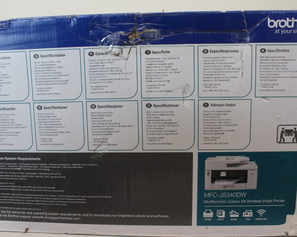 SALE OUT. Brother | MFC-J5340DW | Inkjet | Colour | 4-in-1 | A3 | Wi-Fi | DAMAGED PACKAGING