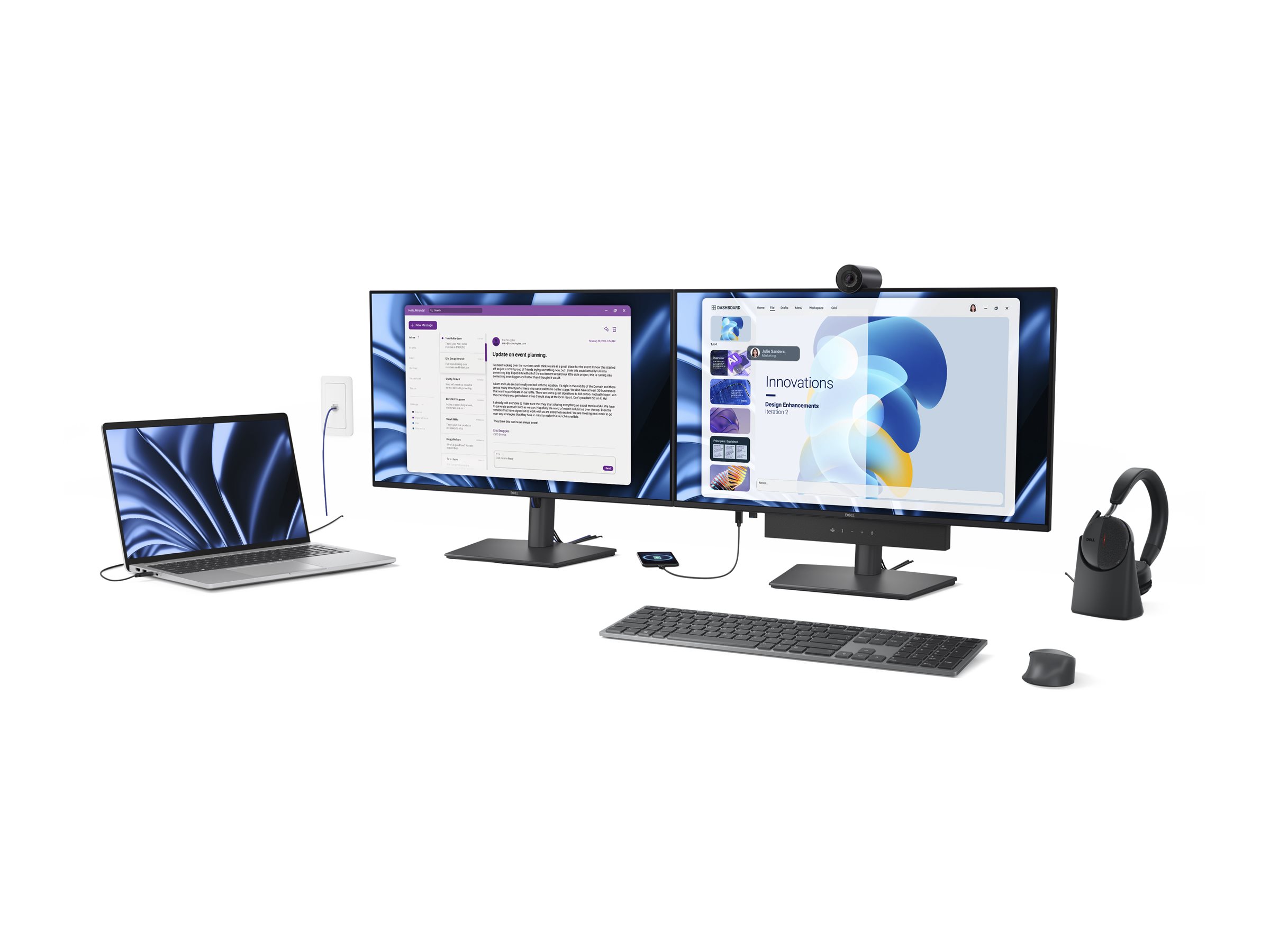 Dell P2726HE | 27 " | IPS | 16:9 | 120 Hz | 5/8 ms | 1920 x 1080 pixels | 300 cd/m² | HDMI ports quantity 1 - Image 18