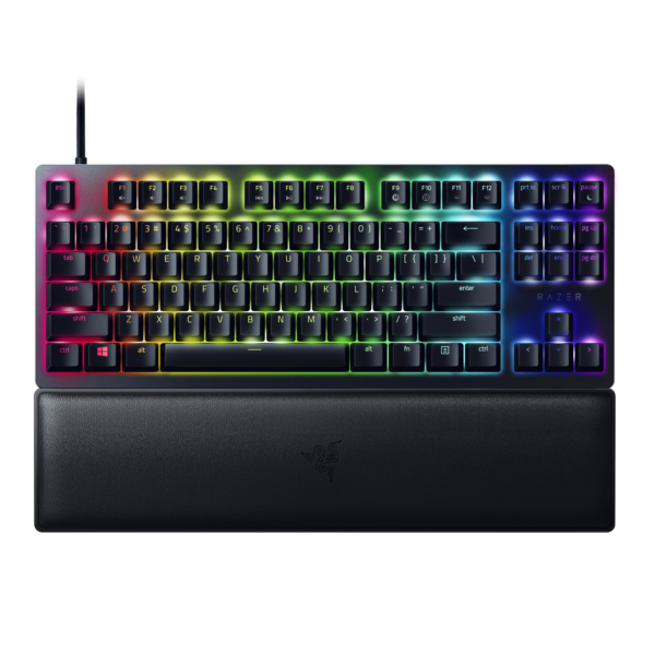 Razer | Huntsman V2 Tenkeyless | Gaming keyboard | Wired | Optical Gaming Keyboard | RGB LED light | US | Clicky Purple Switch