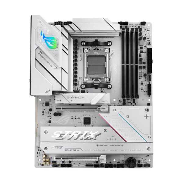 Asus ROG STRIX B850-A GAMING WIFI | Processor family AMD | Processor socket AM5 | DDR5 | Supported hard disk drive interfaces SATA, M.2 | Number of SATA connectors 2