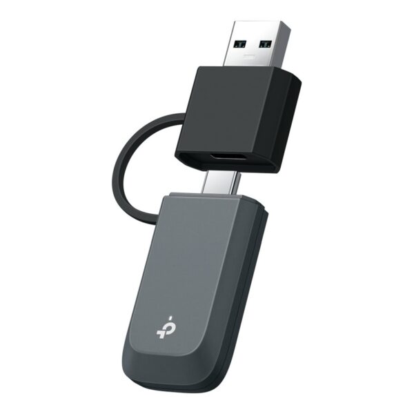 TP-LINK BE6500 Tri-Band Wi-Fi 7 Mini Wireless USB Adapter | Archer TBE400U | 2.4 GHz, 5 GHz, 6 GHz | 802.11ax | MU-MiMO No | no PoE | Antenna type Internal