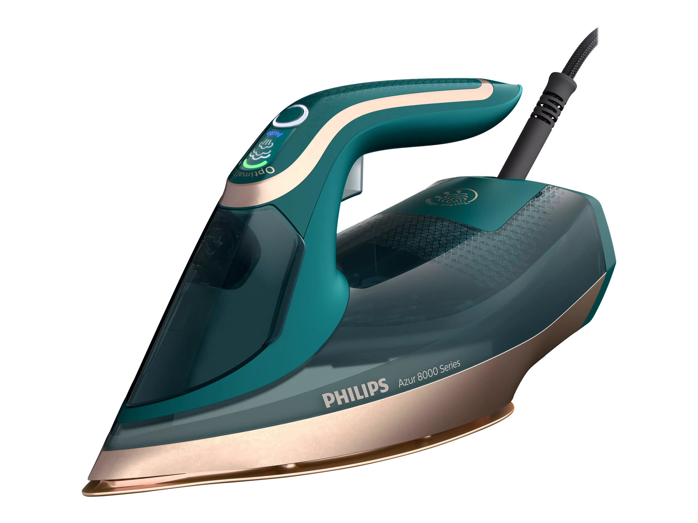 Philips | DST8030/70 Azur | Steam Iron | 3000 W | Water tank capacity 350 ml | Continuous steam 70 g/min | Green - Image 2