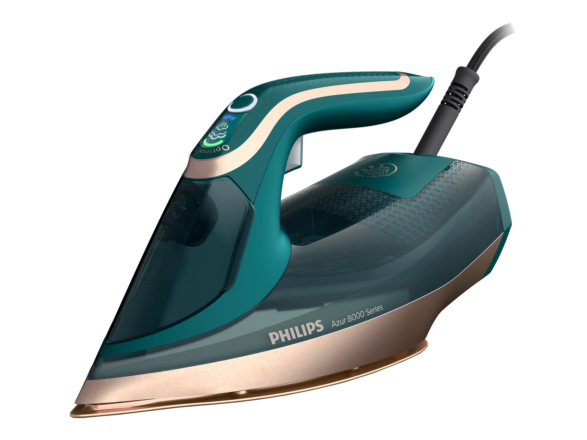 Philips | DST8030/70 Azur | Steam Iron | 3000 W | Water tank capacity 350 ml | Continuous steam 70 g/min | Green - Image 4
